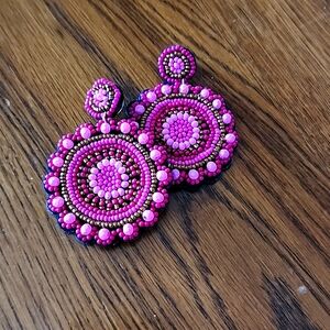 Pink Earrings